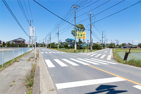 川越方面からお越しの場合